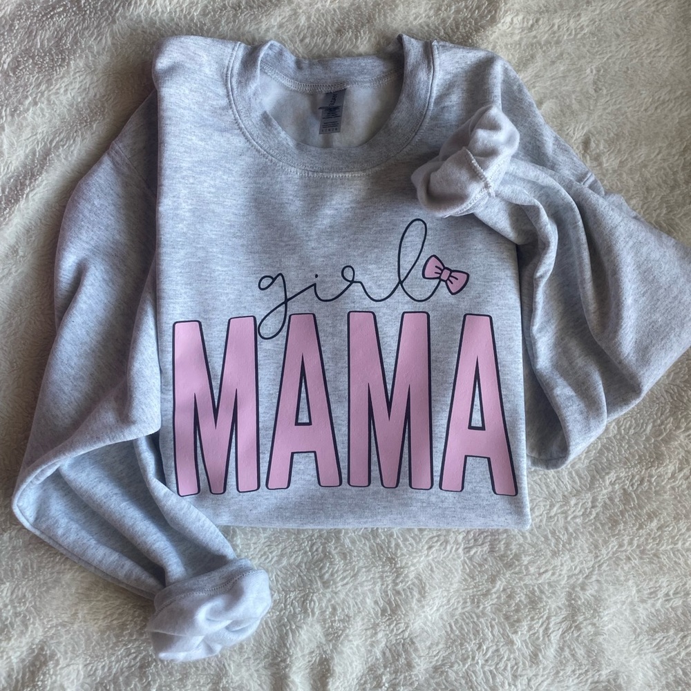 Girl Mama Crewneck Sweatshirt